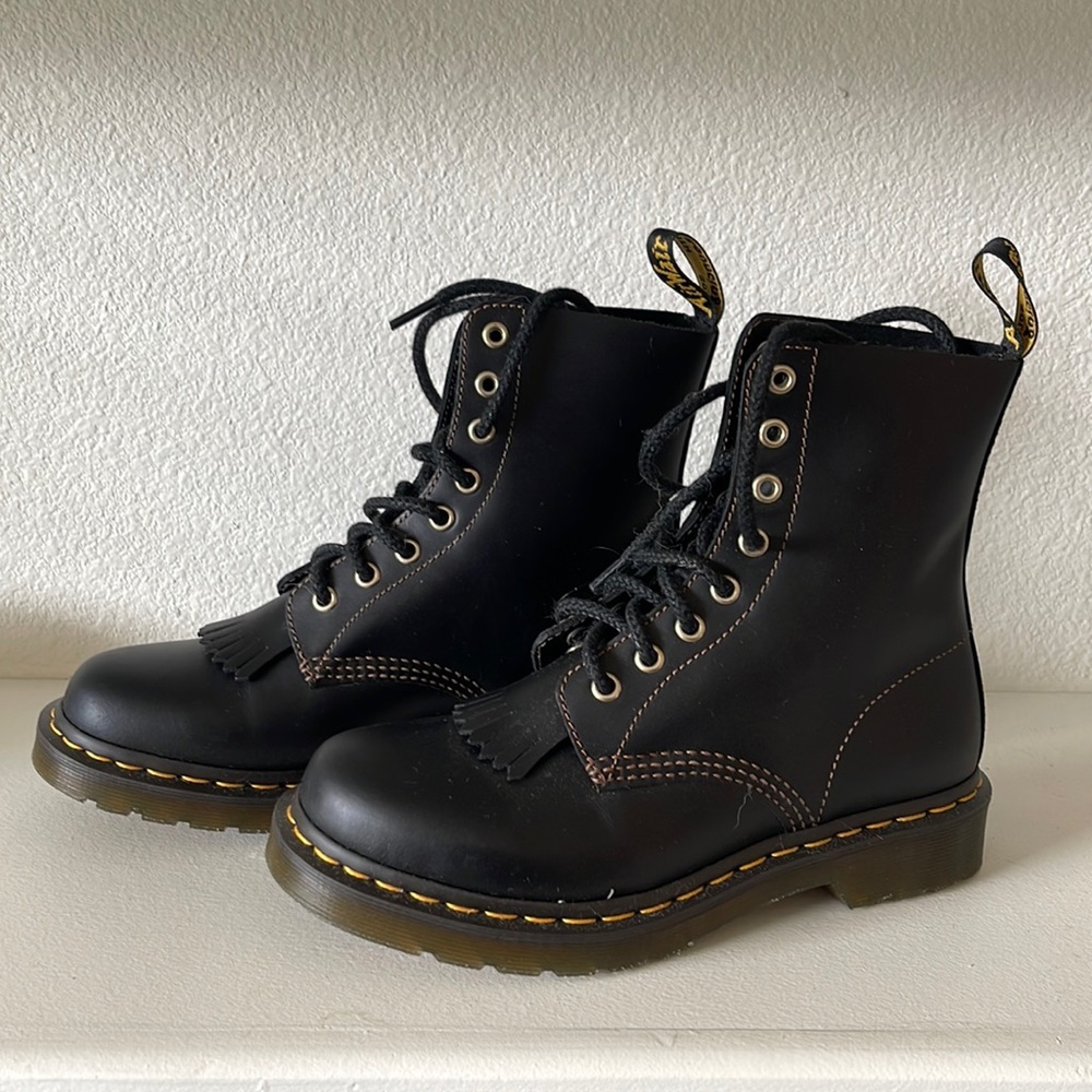 NWT Dr.Martens| 1460 Pascal Black Boot| size 7